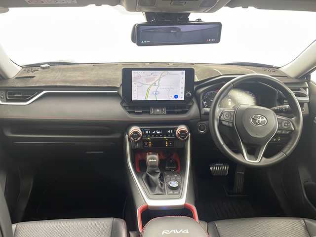 トヨタ ＲＡＶ４ アドベンチャー オフロードPKGⅡ 秋田県 2023(令5)年 5.9万km アティチュードブラックマイカ 4WD/純正ディスプレイオーディオ(ナビ機能付き)/【フルセグTV/USB/Bluetooth/Miracast】/バックカメラ/ルームミラー型ドライブレコーダー/衝突被害軽減システム/レーダークルーズコントロール/レーンキープアシスト/ダウンヒルアシストコントロール/車両接近通報装置/コーナーセンサー/合皮シート/パワーシート(D席)/前席シートヒータ/前席エアシート/ハンドルヒーター/ルーフレール/純正18インチアルミホイール/オートLEDライト/オートマチックハイビーム/ビルトインETC2.0/横滑り防止装置/盗難防止装置/ダブル＋サイド＋カーテンエアバック/プッシュスタート/スマートキー/スペアキー/取扱説明書/保証書