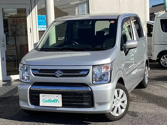 スズキ ワゴンＲ FX 千葉県 2022(令4)年 0.9万km シルキーシルバーメタリック メモリナビ　TV/CD/BT/　MDV-D3088 BTW/スマートキー/取扱説明書/保証書