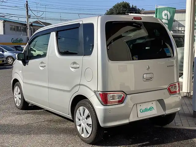 スズキ ワゴンＲ FX 千葉県 2022(令4)年 0.9万km シルキーシルバーメタリック メモリナビ　TV/CD/BT/　MDV-D3088 BTW/スマートキー/取扱説明書/保証書