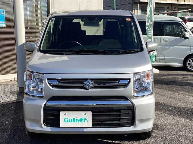 スズキ ワゴンＲ FX 千葉県 2022(令4)年 0.9万km シルキーシルバーメタリック メモリナビ　TV/CD/BT/　MDV-D3088 BTW/スマートキー/取扱説明書/保証書