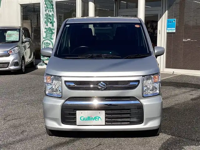 スズキ ワゴンＲ FX 千葉県 2022(令4)年 0.9万km シルキーシルバーメタリック メモリナビ　TV/CD/BT/　MDV-D3088 BTW/スマートキー/取扱説明書/保証書
