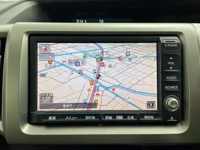 ホンダ ステップワゴン G インターナビEセレクション 群馬県 2012(平24)年 7.5万km クリスタルブラックパール 純正７インチナビ　ワンセグＴＶ　バックカメラ　後席モニター　ＥＴＣ　クルーズコンコントロール　両側パワースライドドア　純正ＨＩＤバーナー　オートライト　社外１５インチアルミホイール　純正フロアマット
