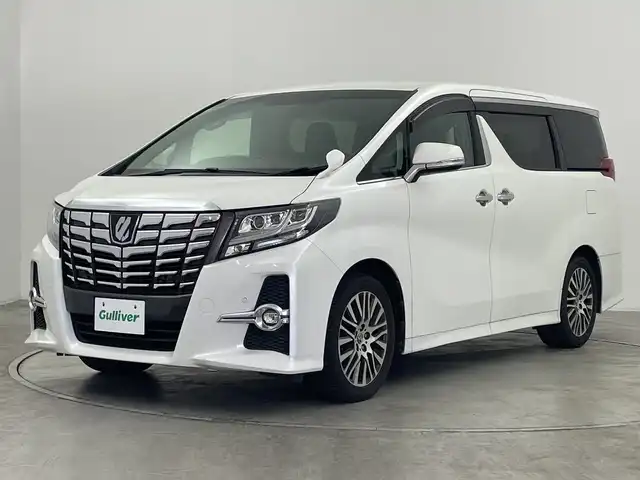 トヨタ アルファード S Cパッケージ 群馬県 2016(平28)年 7万km ホワイトパールクリスタルシャイン アルパイン１１型ナビ　アルパイン１２．８型後席モニター　バックカメラ　アダプティブクルーズコントロール　衝突被害軽減ブレーキ　電動リアドア　パワーシート　純正アルミホイール　ＥＴＣ　ＬＥＤライト　