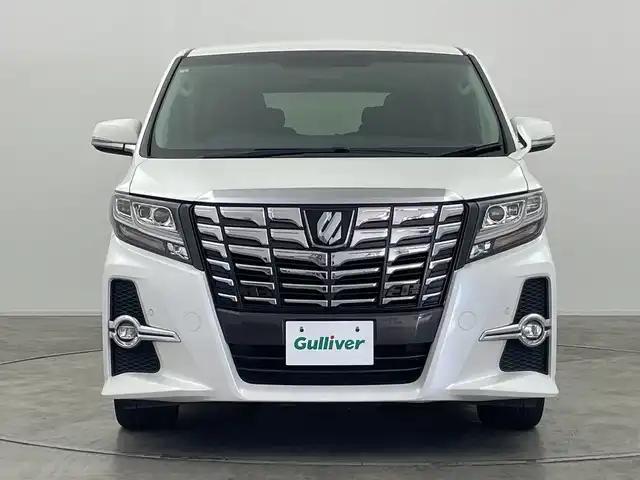 トヨタ アルファード S Cパッケージ 群馬県 2016(平28)年 7万km ホワイトパールクリスタルシャイン アルパイン１１型ナビ　アルパイン１２．８型後席モニター　バックカメラ　アダプティブクルーズコントロール　衝突被害軽減ブレーキ　電動リアドア　パワーシート　純正アルミホイール　ＥＴＣ　ＬＥＤライト　