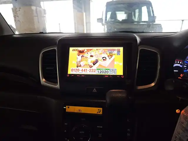 スズキ スペーシア G 愛媛県 2017(平29)年 2.8万km アーバンブラウンパールメタリック カロッツェリアナビ/ワンセグTV/バックカメラ/オートエアコン/ベンチシート/フルフラットシート/運転席シートヒーター/スマートキー/プッシュエンジンスタート/禁煙車