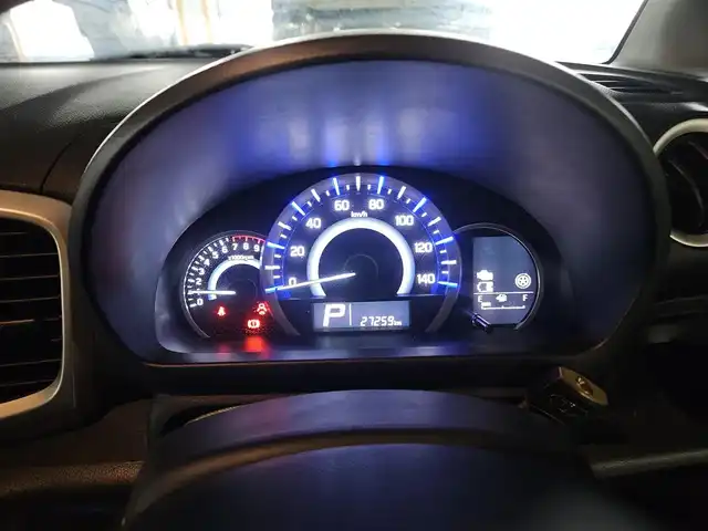 スズキ スペーシア G 愛媛県 2017(平29)年 2.8万km アーバンブラウンパールメタリック カロッツェリアナビ/ワンセグTV/バックカメラ/オートエアコン/ベンチシート/フルフラットシート/運転席シートヒーター/スマートキー/プッシュエンジンスタート/禁煙車