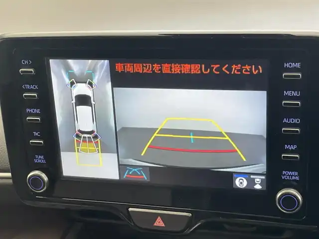 トヨタ ヤリスクロス ハイブリッド Z 愛知県 2021(令3)年 5.6万km ホワイトパールクリスタルシャイン 純正８型ナビ　全方位カメラ　ＢＳＭ　禁煙　追従クルコン　茶ハーフレザー　ＥＴＣ　セーフティセンス　シートヒーター　コーナーセンサー　ＬＥＤオートライト　パワーシート　衝突軽減　車線逸脱　電子パーキング　Bluetooth　USB接続　オートハイビーム　パノラミックビューモニター　純正１８インチAW　プッシュスタート　スマートキー
