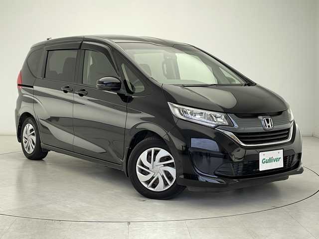 ホンダ フリード G 千葉県 2016(平28)年 6万km クリスタルブラックパール 純正Gathersナビ/・AM/FM CD DVD SD BT フルセグTV/両側パワースライドドア/フルオートエアコン/ステアリングスイッチ/アイドリングストップ/ASSURAレーダー（AR-S1A）/電動格納ミラー/ETC/バックカメラ/キャプテンシート/ドアバイザー/ウィンカーミラー/プッシュスタート