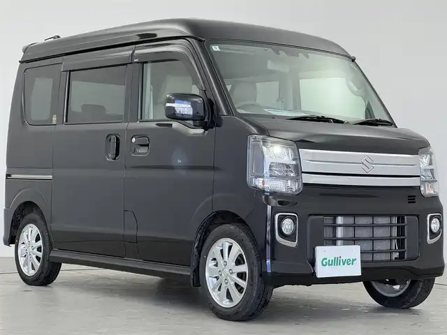 スズキ エブリィ ワゴン PZターボ スペシャル ハイルーフ 愛知県 2024(令6)年 1.1万km ブルーイッシュブラックパール3 ディスプレイオーディオ/（Bluetooth）　/バックモニター　/衝突軽減システム　/コーナーセンサー　/レーンキープアシスト　/アイドリングストップ　/両側パワースライド　/運転席シートヒーター　/オートステップ　/電動格納ミラー　/純正ＡＷ　/ＥＴＣ/スペアキー