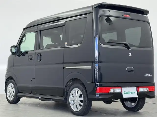 スズキ エブリィ ワゴン PZターボ スペシャル ハイルーフ 愛知県 2024(令6)年 1.1万km ブルーイッシュブラックパール3 ディスプレイオーディオ/（Bluetooth）　/バックモニター　/衝突軽減システム　/コーナーセンサー　/レーンキープアシスト　/アイドリングストップ　/両側パワースライド　/運転席シートヒーター　/オートステップ　/電動格納ミラー　/純正ＡＷ　/ＥＴＣ/スペアキー