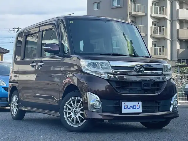 ダイハツ タント X スマートセレクション SA 埼玉県 2014(平26)年 7.9万km プラムブラウンクリスタルマイカ (株)IDOMが運営する【じしゃロン鳩ヶ谷店】の自社ローン専用車両になりますこちらは現金またはオートローンご利用時の価格です。自社ローンご希望の方は別途その旨お申付け下さい/社外ディスプレイオーディオ/（AM/FM/CD/DVD/BT)/バックカメラ /片側パワースライドドア /ETC /衝突安全軽減ブレーキ/オートライト /フォグランプ /スマートキー /プッシュスタート