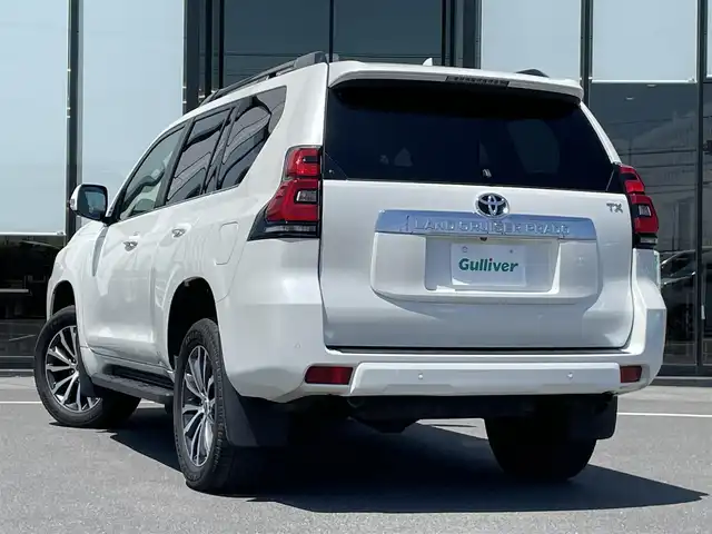 トヨタ ランドクルーザー プラド TX Lパッケージ 茨城県 2021(令3)年 4.6万km ホワイトパールクリスタルシャイン 純正ナビ/【AM・FM・USB・BT・TV】/サンルーフ/ルーフレール/４WD/センターデフロック/ダウンヒルアシストコントロール/ステリモ/パワーシート/シートヒーター/エアシート/ETC2.0/全方位カメラ/レーダークルコン/オートライト/オートハイビーム/Fフォグ/LEDライト/ヘッドライトウォッシャー/ディーゼル車