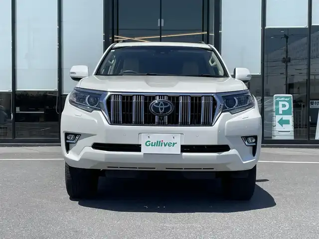 トヨタ ランドクルーザー プラド TX Lパッケージ 茨城県 2021(令3)年 4.6万km ホワイトパールクリスタルシャイン 純正ナビ/【AM・FM・USB・BT・TV】/サンルーフ/ルーフレール/４WD/センターデフロック/ダウンヒルアシストコントロール/ステリモ/パワーシート/シートヒーター/エアシート/ETC2.0/全方位カメラ/レーダークルコン/オートライト/オートハイビーム/Fフォグ/LEDライト/ヘッドライトウォッシャー/ディーゼル車