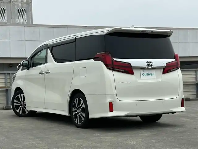 トヨタ アルファード S Cパッケージ 静岡県 2018(平30)年 5.1万km ラグジュアリーホワイトパールクリスタルシャインガラスフレーク トヨタセーフティセンス/サンルーフ/ＢＩＧＸ１１型ナビ/モデリスタフロントエアロ/フルセグＴＶ/ＤＶＤ再生/ＢＴオーディオ/バックカメラ/レーダークルーズ/LTA/クリアランスソナー/後席モニター/電動シート/本革/シートヒーター/ハンドルH/ETC/ＷＡＣ/純正18AW