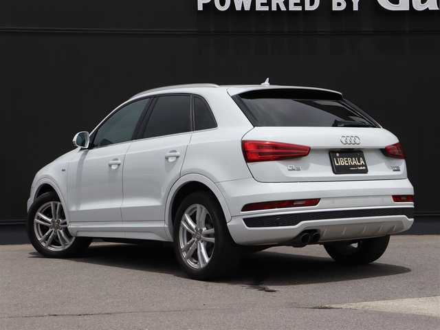 アウディ Ｑ３ Sラインコンペティション 長野県 2018(平30)年 3.4万km グレイシアホワイトメタリック 純ナビ/Sラインコンペティション/クルーズコントロール/4WD /純正18AW /シートヒーター/パワーシート /ETC /ステアリングスイッチ /エンジンスタートボタン