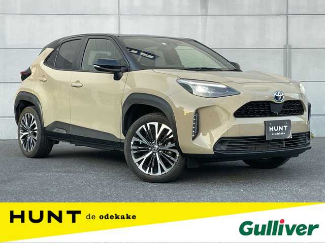 トヨタ ヤリスクロス ハイブリッド Z 千葉県 2023(令5)年 3.6万km ブラックマイカ/ベージュ 2トーン トヨタセーフティセンス/・衝突軽減ブレーキ/レーンキープアシスト/・レーダークルーズコントロール/オートハイビーム/・クリアランスソナー/純正メーカーディスプレイナビ/・BT/USB/カープレイ/全方位カメラ/ステアリングスイッチ/ETC/電動パーキングブレーキ/ハーフレザーシート/パワーシート(D席)/シートヒーター(D/N席)/ステアリングヒーター/LEDヘッドライト/オートライト/スマートキー/プッシュスタート/純正フロアマット/純正18インチAW