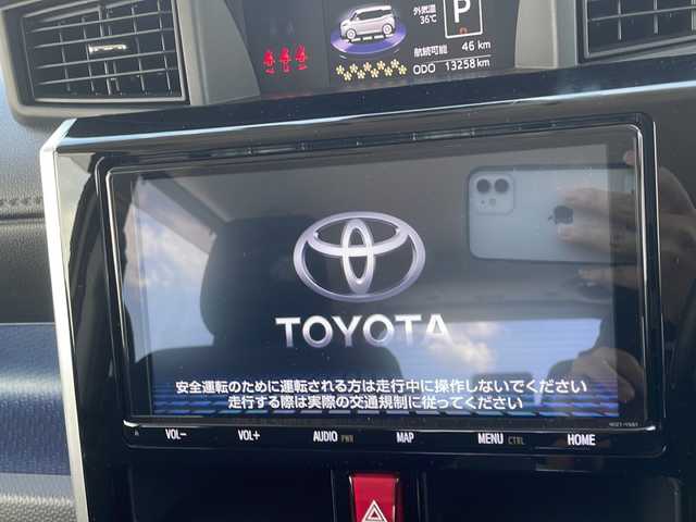 トヨタ ルーミー カスタムG－T 山梨県 2019(令1)年 1.4万km パールホワイトⅢ 純正9インチナビ/モデリスタエアロ/Bluetooth/全周囲カメラ/ＤＶＤ再生/ＥＴＣ/両側電動スライドドア/衝突軽減装置/スマートキー/クリアランスソナー/ドライブレコーダー/フルセグ/ＬＥＤヘッドライト
