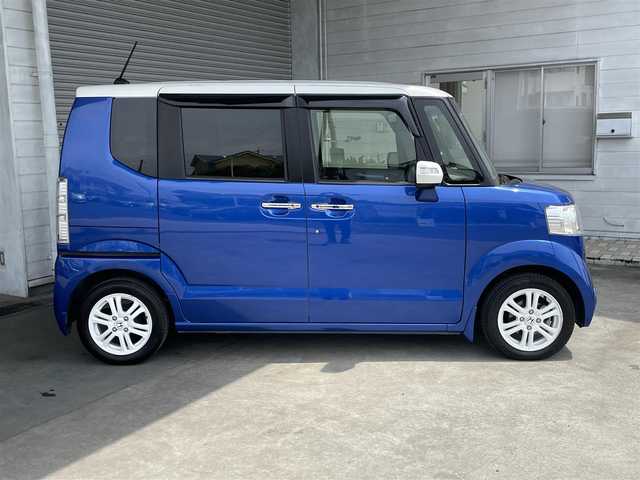ホンダ Ｎ ＢＯＸ ＋ 2トーン G ターボ Lパッケージ 茨城県 2016(平28)年 9.2万km ブリリアントスポーティブルーメタリック2トーン (株)IDOMが運営する【じしゃロン水戸店】の自社ローン専用車両になりますこちらは現金またはオートローンご利用時の価格です。自社ローンご希望の方は別途その旨お申付け下さい/純正ナビ/バックカメラ/ETC/パドルシフト/Bluetooth接続