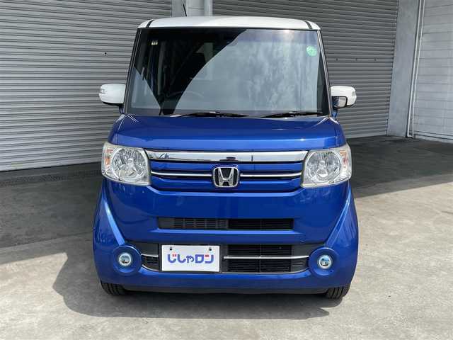 ホンダ Ｎ ＢＯＸ ＋ 2トーン G ターボ Lパッケージ 茨城県 2016(平28)年 9.2万km ブリリアントスポーティブルーメタリック2トーン (株)IDOMが運営する【じしゃロン水戸店】の自社ローン専用車両になりますこちらは現金またはオートローンご利用時の価格です。自社ローンご希望の方は別途その旨お申付け下さい/純正ナビ/バックカメラ/ETC/パドルシフト/Bluetooth接続