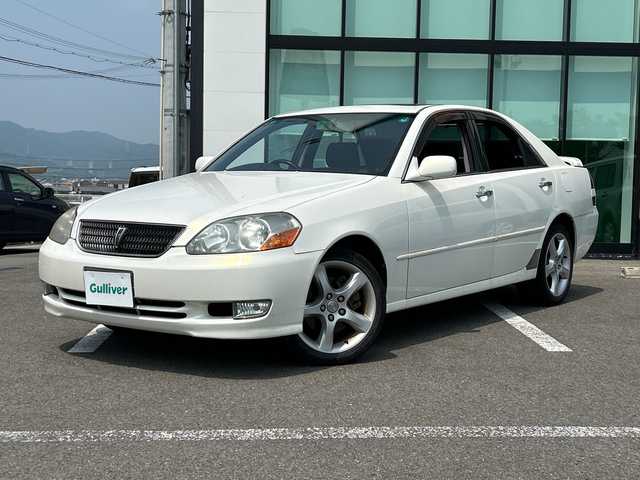 トヨタ マークⅡ グランデ iR－V 和歌山県 2001(平13)年 5.8万km ホワイトパールクリスタルシャイン 純正オーディオ/AM/FM/CD/MD/ETC/サンルーフ/オートライト/フォグランプ/電動格納ミラー