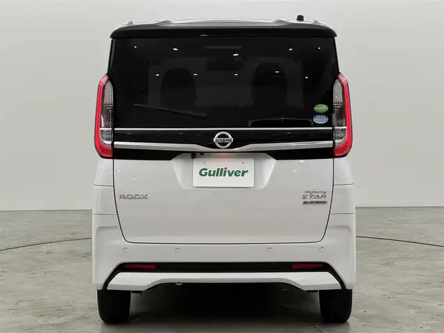 日産 ルークス ハイウェイスター X 福岡県 2020(令2)年 1.8万km チタニウムグレーM/シルキーホワイト ワンオーナー　/純正９型ナビ　/全方位カメラ　/ＥＴＣ　/前後ドラレコ　/コーナーセンサー　/エマージェンシーブレーキ　/レーンキープ　/先行車発進検知　/片側電動スライドドア　/純正１４インチＡＷ　/ＬＥＤヘッドライト