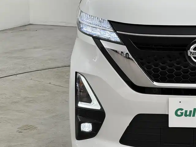 日産 ルークス ハイウェイスター X 福岡県 2020(令2)年 1.8万km チタニウムグレーM/シルキーホワイト ワンオーナー　/純正９型ナビ　/全方位カメラ　/ＥＴＣ　/前後ドラレコ　/コーナーセンサー　/エマージェンシーブレーキ　/レーンキープ　/先行車発進検知　/片側電動スライドドア　/純正１４インチＡＷ　/ＬＥＤヘッドライト