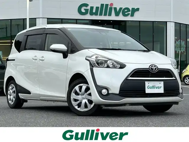 トヨタ シエンタ G 島根県 2016(平28)年 10.5万km ホワイトパールクリスタルシャイン ワンオーナー/純正SDナビ/(Bluetooth・AM・FM・CD・DVD)/フルセグテレビ/バックカメラ/両側パワースライドドア/トヨタセーフティセンス/・衝突被害軽減ブレーキ/・レーンキープアシスト/・オートハイビーム/横滑り防止装置/アイドリングストップ/ウィンカーミラー/ドアバイザー/プッシュスタート/スマートキー/ETC/LEDヘッドライト/禁煙車