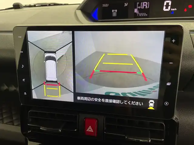 ダイハツ タント カスタム RS スタイルセレクション 鹿児島県 2022(令4)年 1.8万km シャイニングホワイトパール スマートアシストIII/ディーラーオプションナビ/（Bluetooth/CD/DVD/AM/FM/フルセグTV）/アイドリングストップ/ターボ/スペアキー/純正フリップダウンモニター/ビルトインETC/バックカメラ/全方位カメラ/ベンチシート/前後ドライブレコーダー/純正フロアマット/前席シートヒーター/ハーフレザーシート/両側パワースライドドア/純正15インチAW/前後コーナーセンサー/レーンキープアシスト/レーダークルーズコントロール/革巻ステアリング/電動パーキングブレーキ/オートホールド