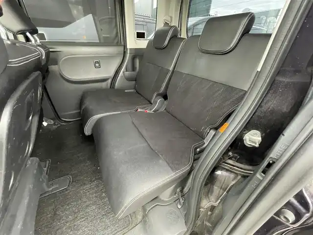 ダイハツ タント カスタム RS トップED SA 滋賀県 2015(平27)年 7.9万km ナイトシャドーパープルクリスタルM 純正ナビ/【Bluetooth/CD/DVD/フルセグTV】/バックカメラ/ETC/ハーフレザーシート/LEDライト/両側パワースライドドア/衝突被害軽減システム/ステアリングスイッチ/スマートキー/オートエアコン