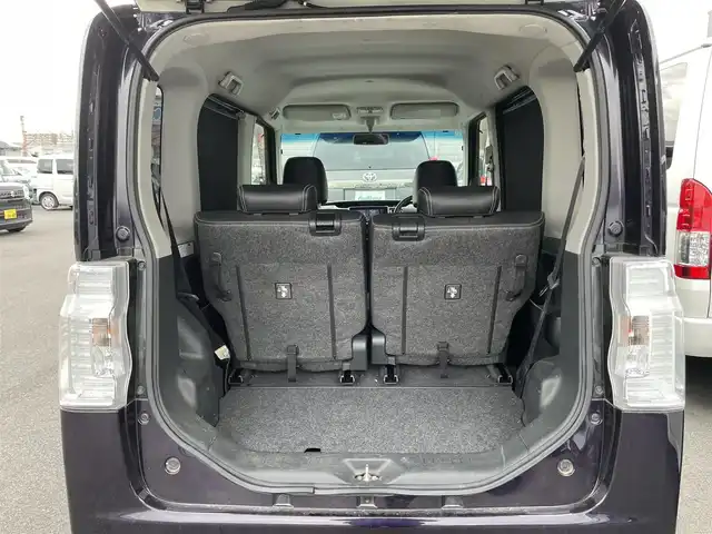 ダイハツ タント カスタム RS トップED SA 滋賀県 2015(平27)年 7.9万km ナイトシャドーパープルクリスタルM 純正ナビ/【Bluetooth/CD/DVD/フルセグTV】/バックカメラ/ETC/ハーフレザーシート/LEDライト/両側パワースライドドア/衝突被害軽減システム/ステアリングスイッチ/スマートキー/オートエアコン