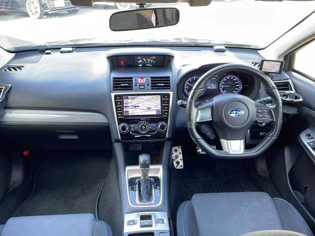 スバル レヴォーグ 1．6GT－S アイサイト 新潟県 2015(平27)年 12.9万km クリスタルブラックシリカ 純正メモリナビ/(Bluetooth/AM/FM/CD/DVD)/フルセグTV/レーダークルーズコントロール/衝突軽減システム/バックカメラ/4WD/パドルシフト/パワーシート(前席)/STIフロントスポイラー/純正AW付サマータイヤ/純正フロアマット/プッシュスタート/ETC