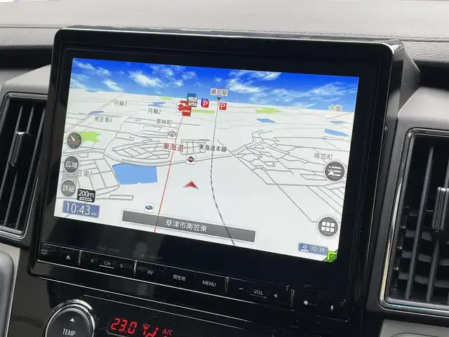 三菱 デリカＤ：５ G パワーパッケージ 滋賀県 2024(令6)年 0.3万km ブラックダイヤモンド 純正10.1インチナビ/（Bluetooth/フルセグTV/CD/DVD）/全方位カメラ/両側パワースライドドア/追従クルーズコントロール/LEDヘッドライト/オートハイビーム/レーンキープアシスト/センターデフロック/衝突軽減ブレーキ/D席パワーシート/D席・N席シートヒーター/電動パーキングブレーキ/オートブレーキホールド/電動リアゲート/盗難防止装置/ステアリングヒーター/プッシュスタート/スマートキー