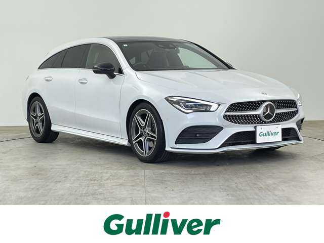 メルセデス・ベンツ ＣＬＡ１８０ Sブレイク 千葉県 2021(令3)年 2.3万km 白 メーカーナビ/・Bluetooth フルセグTV USB/バックモニター /ムーンルーフ/パドルシフト/ハーフレザーシート/シートヒーター/プッシュエンジンスタート /スマートキー /純正18インチアルミホイール/LEDライト/オートライト/横滑り防止機能/新車メーカー保証書/取扱説明書