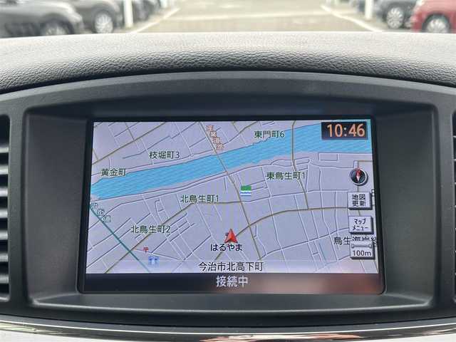 日産 エルグランド 250HWS アーバンクロム 愛媛県 2017(平29)年 7.2万km ファントムブラック 登録時走行距離71493km/純正ナビ/CD/DVD/フルセグTV/Bluetooth/ALPINE製フリップダウンモニター/全方位カメラ（フロント/サイド/リヤ）/ビルトインETC/クルーズコントロール/前後コーナーセンサー/両側パワースライドドア/ロールサンシェード/バックドアオートクロージャー/ハーフレザーシート/本革ステアリング/オートライト/LEDヘッドライト/フォグランプ/純正リップスポイラー/純正アルミホイール/純正フロアマット/スマートキー