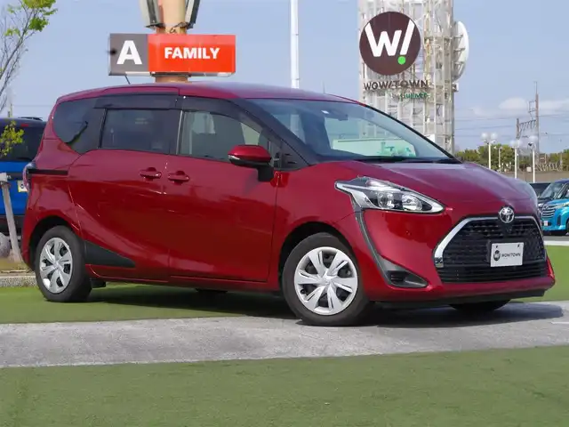 トヨタ シエンタ G セーフティエディション 千葉県 2020(令2)年 4万km センシュアルレッドマイカ 185/60R15/Toyota Safety Sense/・プリクラッシュセーフティ/・レーンディパーチャーアラート/・オートハイビーム/両側パワースライドドア/純正SDナビ/地デジTV/【DVD/CD再生機能　Bluetooth接続】/パノラミックビューモニター/ドライブレコーダー（CSD-560FH）/前席シートヒーター/革巻きステアリング/ステアリングスイッチ/ステアリングヒーター/ETC/ウインカーミラー/クリアランスソナー/スマートキー