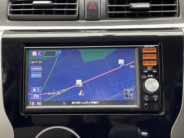 日産 デイズ X 栃木県 2014(平26)年 7万km ピンク 純正ナビ/(CD/フルセグTV/SD/USB)/全方位カメラ/禁煙車/スマートキー/プッシュスタート/アイドリングストップ/ウィンカーミラー/電動格納ミラー/純正フロアマット