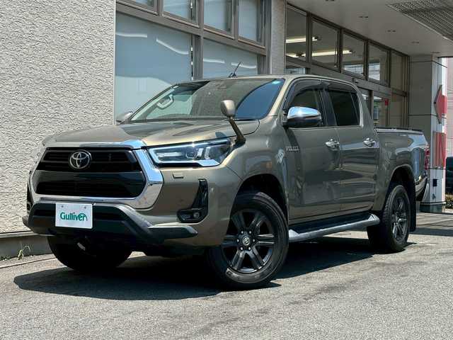 トヨタ ハイラックス Z 大阪府 2021(令3)年 1.7万km オキサイドブロンズM ALPINE９インチナビ/（フルセグ／ＢＴ／ＣＤ／ＤＶＤ）/ALPINE9インチリアエンター/レーダークルーズコントロール/バックモニター/コーナーセンサー/衝突軽減システム/寒冷地仕様/レーンキープアシスト/ダウンヒルアシストコントロール/フォグランプ/社外ＥＴＣ/純正17インチＡＷ/保証書/取り扱い説明書