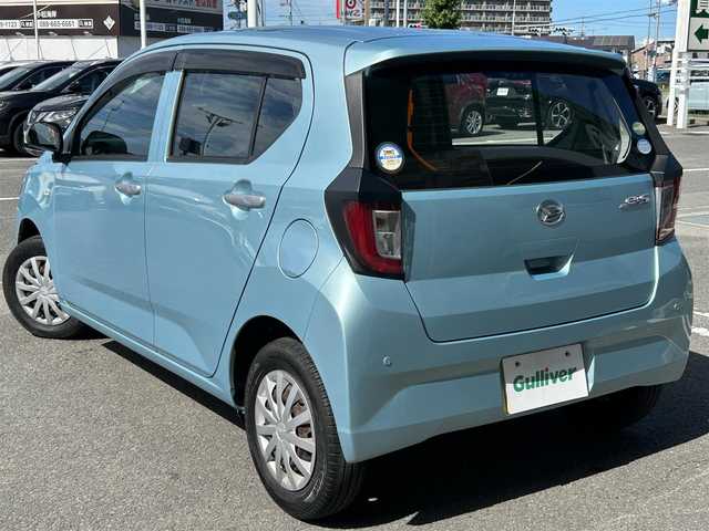 ダイハツ ミラ イース L SAⅢ 徳島県 2018(平30)年 4.1万km スカイブルーメタリック 社外ナビ  AVN138MW/（ラジオ/CD/ワンセグ/USB）/前後コーナーセンサー/レーンキープアシスト/純正フロアマット/アイドリングストップ/ドアバイザー/クリアランスソナー/オートマチックハイビーム/衝突被害軽減システム/盗難防止装置