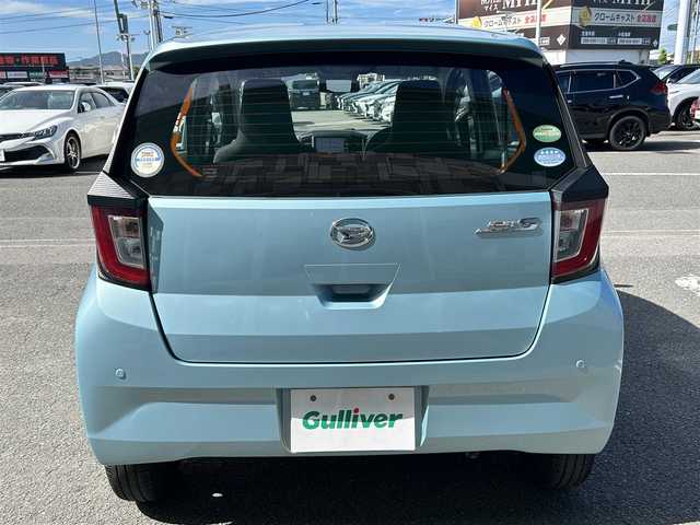 ダイハツ ミラ イース L SAⅢ 徳島県 2018(平30)年 4.1万km スカイブルーメタリック 社外ナビ  AVN138MW/（ラジオ/CD/ワンセグ/USB）/前後コーナーセンサー/レーンキープアシスト/純正フロアマット/アイドリングストップ/ドアバイザー/クリアランスソナー/オートマチックハイビーム/衝突被害軽減システム/盗難防止装置