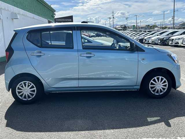 ダイハツ ミラ イース L SAⅢ 徳島県 2018(平30)年 4.1万km スカイブルーメタリック 社外ナビ  AVN138MW/（ラジオ/CD/ワンセグ/USB）/前後コーナーセンサー/レーンキープアシスト/純正フロアマット/アイドリングストップ/ドアバイザー/クリアランスソナー/オートマチックハイビーム/衝突被害軽減システム/盗難防止装置