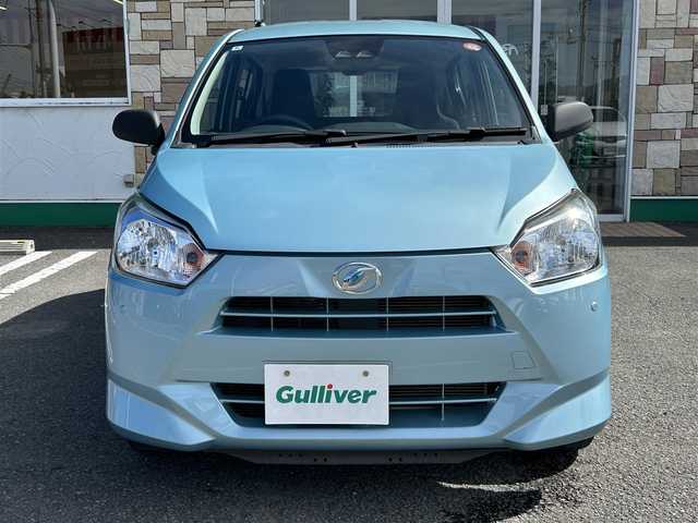 ダイハツ ミラ イース L SAⅢ 徳島県 2018(平30)年 4.1万km スカイブルーメタリック 社外ナビ  AVN138MW/（ラジオ/CD/ワンセグ/USB）/前後コーナーセンサー/レーンキープアシスト/純正フロアマット/アイドリングストップ/ドアバイザー/クリアランスソナー/オートマチックハイビーム/衝突被害軽減システム/盗難防止装置