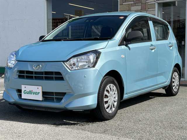 ダイハツ ミラ イース L SAⅢ 徳島県 2018(平30)年 4.1万km スカイブルーメタリック 社外ナビ  AVN138MW/（ラジオ/CD/ワンセグ/USB）/前後コーナーセンサー/レーンキープアシスト/純正フロアマット/アイドリングストップ/ドアバイザー/クリアランスソナー/オートマチックハイビーム/衝突被害軽減システム/盗難防止装置