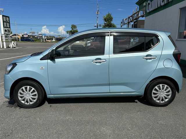 ダイハツ ミラ イース L SAⅢ 徳島県 2018(平30)年 4.1万km スカイブルーメタリック 社外ナビ  AVN138MW/（ラジオ/CD/ワンセグ/USB）/前後コーナーセンサー/レーンキープアシスト/純正フロアマット/アイドリングストップ/ドアバイザー/クリアランスソナー/オートマチックハイビーム/衝突被害軽減システム/盗難防止装置