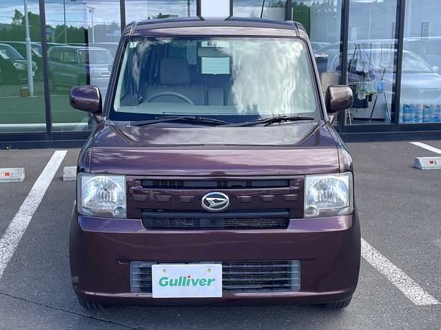ダイハツ ムーヴ コンテ X 道東・釧路十勝 2014(平26)年 7.7万km プラムブラウンクリスタルマイカ ・４WD/・社外ナビ/（CD・DVD・フルセグ・ラジオ）/・スマートキー/・ETC/・社外エンジンスターター/・ヘッドライトレベライザー/・電動格納ミラー/・アイドリングストップ/・フロアマット/・ドアバイザー