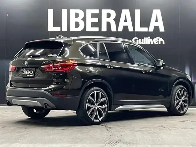 ＢＭＷ Ｘ１ xDrive 20i Xライン 群馬県 2016(平28)年 7.1万km スパークリングストームブリリアントエフェクト OP19インチAW/純正HDDナビ/シートヒーター/アイボリーレザーシート/バックカメラ/Bluetooth/LEDライト/スマートキー/電動リヤゲート/ETC2.0/前後ドライブレコーダー