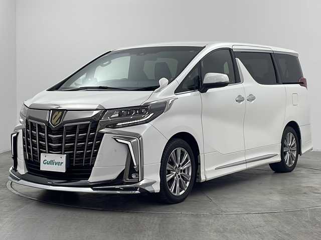トヨタ アルファード S タイプゴールド 群馬県 2020(令2)年 5.5万km ホワイトパールクリスタルシャイン モデリスタエアロ　純正９型ナビ　純正１２．１型後席モニター　CD/DVDデッキ　アダプティブクルーズコントロール　　衝突被害軽減ブレーキ　パワーバックドア　パワーシート　ＥＴＣ２．０　ＬＥＤ　禁煙車