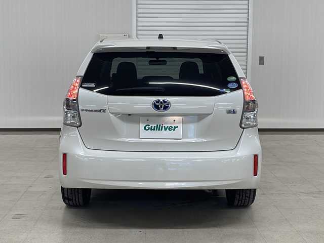 トヨタ プリウス α S 熊本県 2013(平25)年 8.8万km ホワイトパールクリスタルシャイン 純正ナビ(TV・Bluetooth・CD)/バックカメラ/ETC/3列シート/横滑り防止/AW/フロアマット/スマートキー
