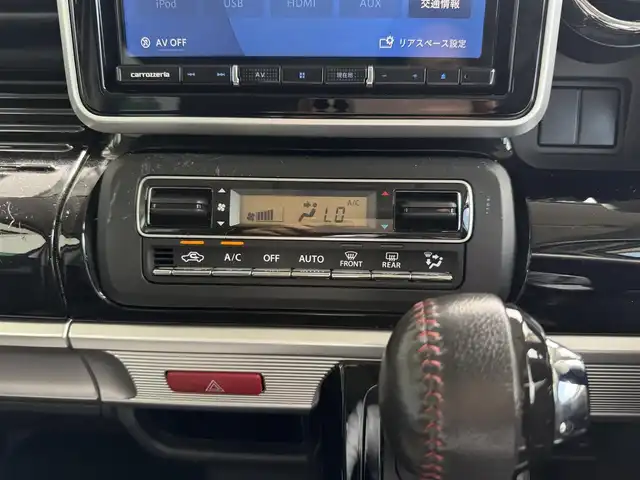スズキ スペーシア カスタム HYBRID XS 京都府 2019(令1)年 6.8万km ピュアホワイトP スズキセーフティサポート/・デュアルセンサーブレーキサポート/・車線逸脱警報機能/・先行車発進お知らせ機能/・後退時ブレーキサポート/・誤発進抑制機能/・ふらつき警報機能/・ハイビームアシスト/・後方誤発進抑制機能/カロッツェリア8インチメモリーナビ、地デジ/運転席シートヒーター/両側パワースライドドア /LEDヘッドランプ/純正15インチアルミホイール/保証書
