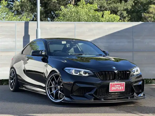 ＢＭＷ Ｍ２ コンペティション 三重県 2019(令1)年 5.2万km サファイアブラックP 3Dデザイン カーボンフロントスポイラー/Stompin’ark カーボンフロントスポイラー/end.cc カーボンサイドスカート/end.cc カーボンリアディフューザー/Mパフォーマンスカーボンウイング/AKRAPOVIC エボリーションマフラー/ナガホリレーシング ダウンパイプ/ナガホリレーシング キャタライザー/BBS RI-D20インチ超超ジュラルミン鍛造ホイール/ミシュラン PilotSports4タイヤ/サンダーボルト バルブキャップ/KW バージョンII車高調整式ダンパー/CPM ロアーレインフォースメント/インテリジェントセーフティ/ドライビングシスト/HDDナビゲーションシステム/・8.8インチワイドディスプレイ/・地デジTV/・DVD/CD/・Bluetooth/harman/kardonサラウンドサウンドシステム/バックモニター/「M」エンブレム付ブラック/ブルーツートーン革シート/Mスポーツシート/前席シートヒーター/パワーシート/ミラー内蔵ETC/Studie BMW専用一体式スーパーワイドアングルリアビューミラー/アダプティブLEDヘッドランプ/プッシュエンジンスタート/コンフォートアクセス/新車時保証書/取扱説明書