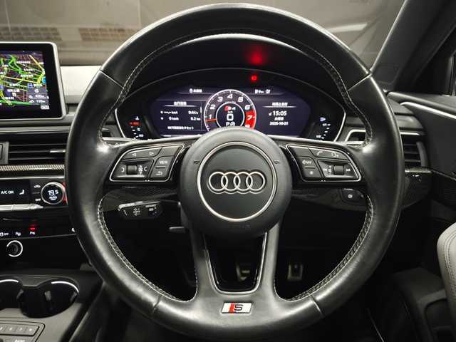 アウディ Ｓ４ アバント 群馬県 2017(平29)年 8.1万km グレイシアホワイトメタリック パノラマサンルーフ/BANG&OLUFSENサウンド/レザーパッケージ/マトリクスLED/バーチャルコクピット/ダイナミックステアリング/アップルCarPlay/社外前後ドラレコ/前席パワーシート